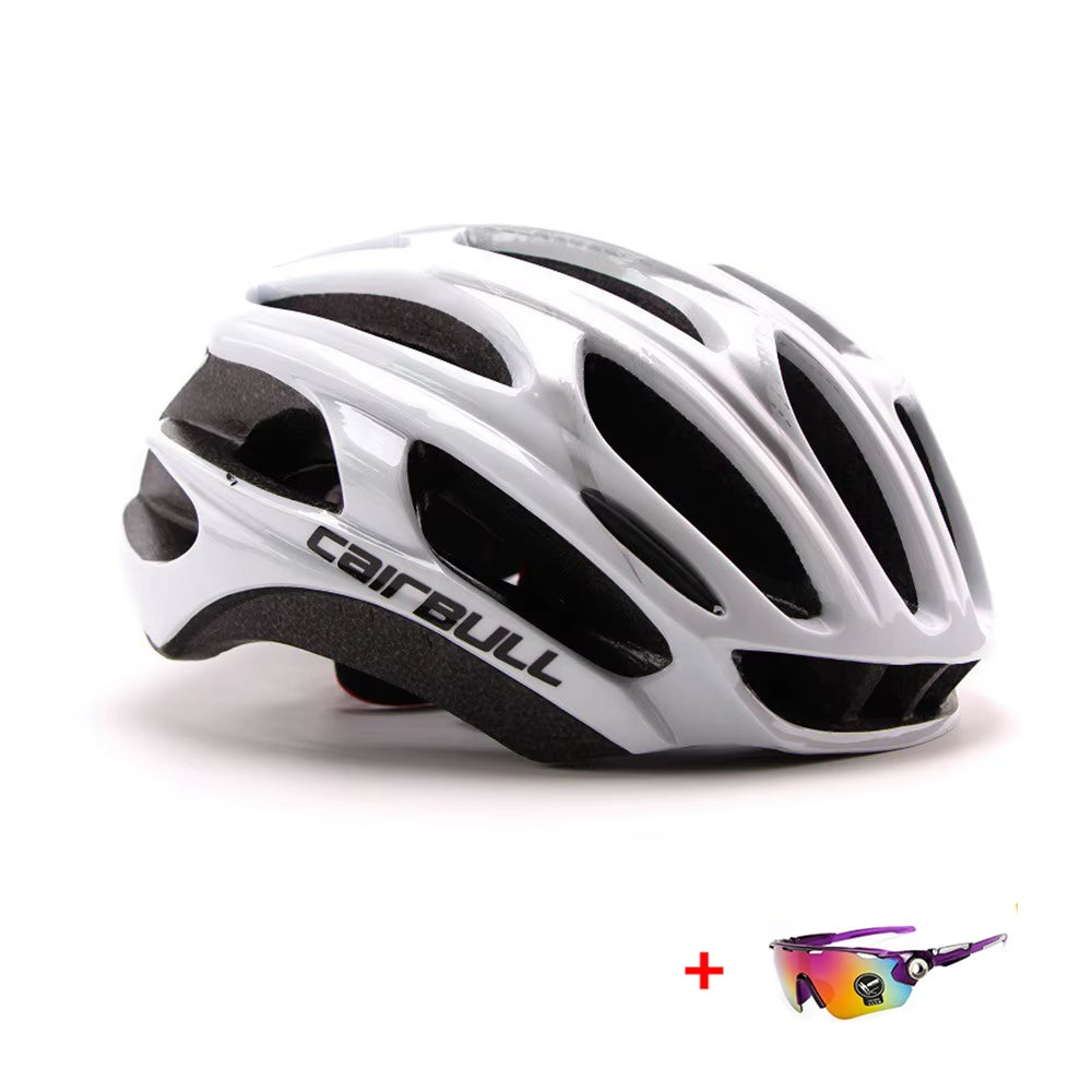 Ultralight Racing Cycling Helmet Aerodynamics Safety TT Cycling Helmets Intergrally-Molded MTB Bicycle Helmet
