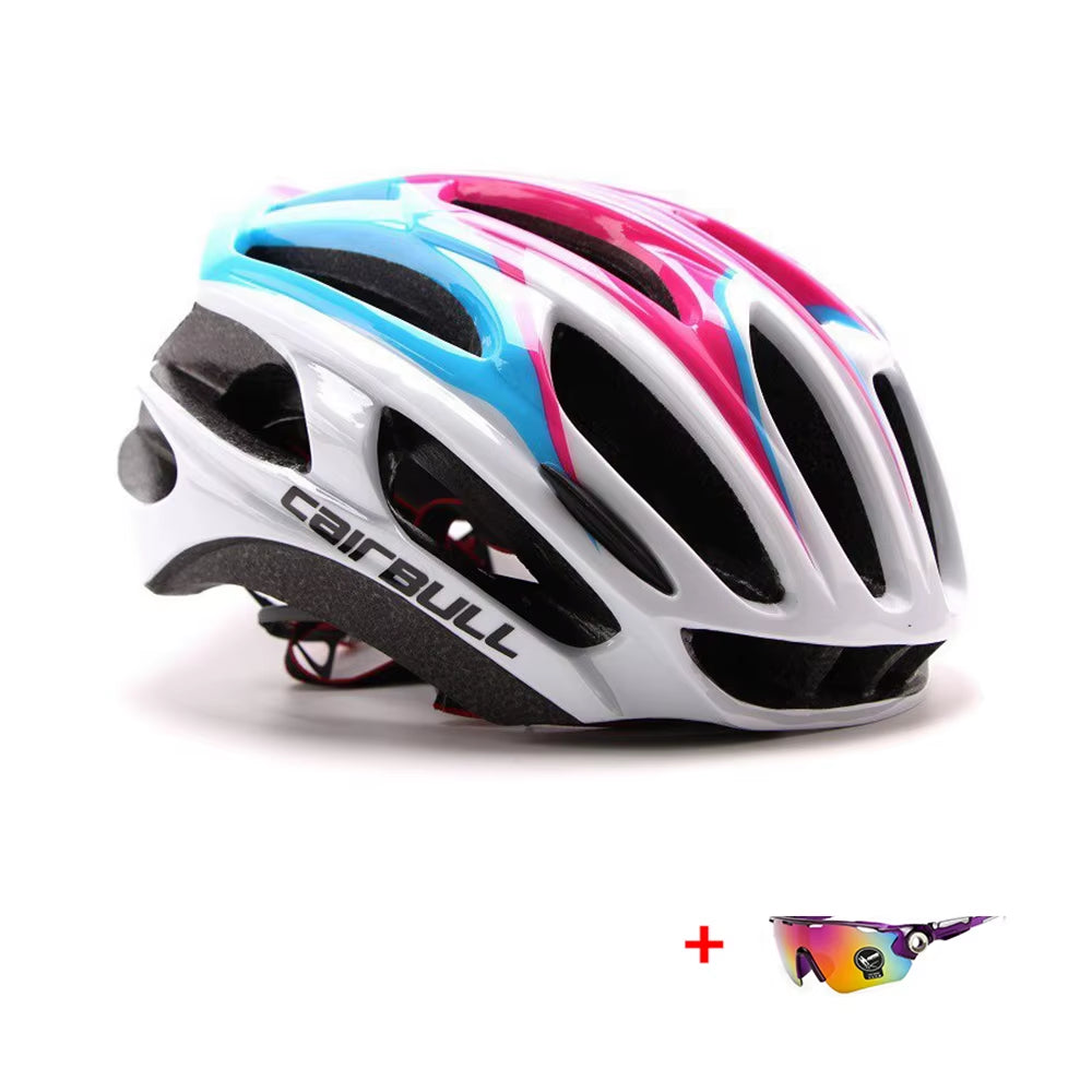 Ultralight Racing Cycling Helmet Aerodynamics Safety TT Cycling Helmets Intergrally-Molded MTB Bicycle Helmet