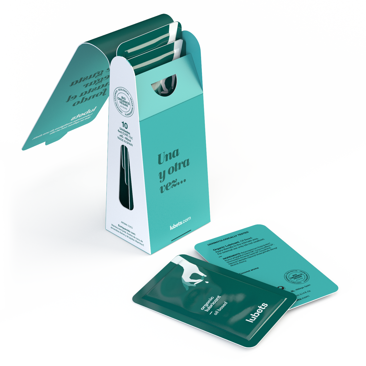 Lubricante base aceite para piel sensible con karité y jojoba | Lubets