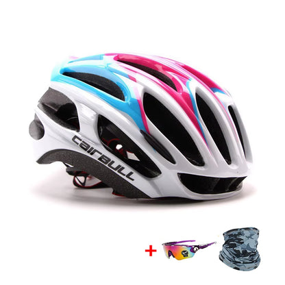 Ultralight Racing Cycling Helmet Aerodynamics Safety TT Cycling Helmets Intergrally-Molded MTB Bicycle Helmet