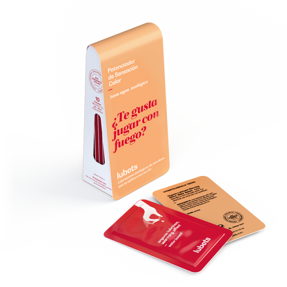 Lubricante efecto calor con extracto de jengibre | Lubets ecológico